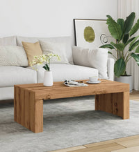 Couchtisch Artisan-Eiche 102x50x35 cm Holzwerkstoff