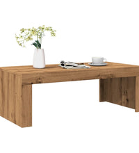 Couchtisch Artisan-Eiche 102x50x35 cm Holzwerkstoff