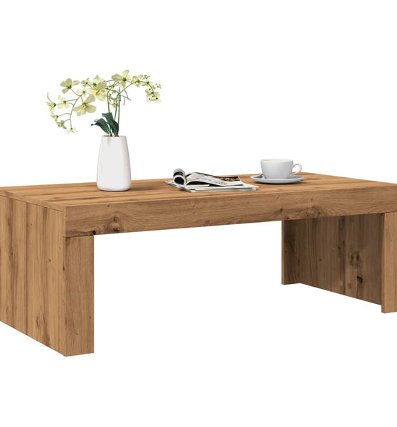 Couchtisch Artisan-Eiche 102x50x35 cm Holzwerkstoff