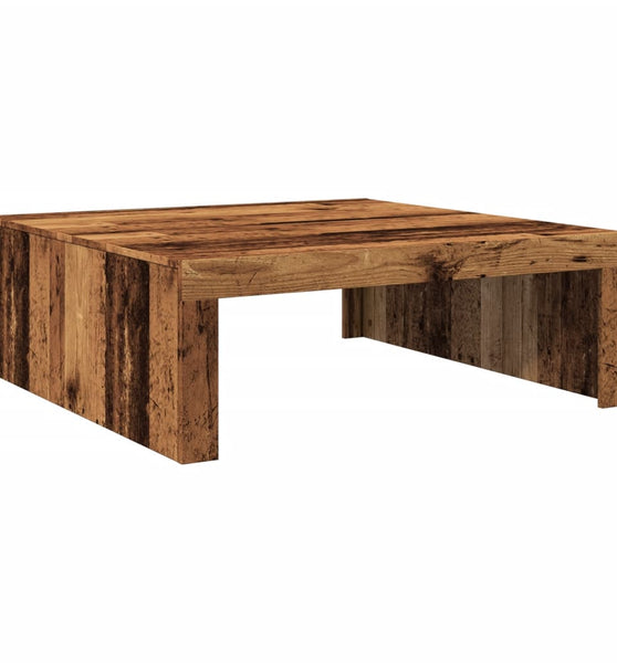 Couchtisch Altholz-Optik 100x100x35 cm Holzwerkstoff