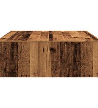 Couchtisch Altholz-Optik 100x100x35 cm Holzwerkstoff