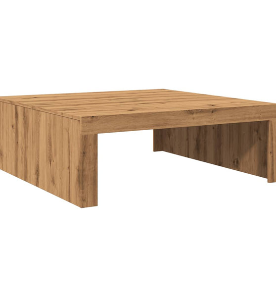 Couchtisch Artisan-Eiche 100x100x35 cm Holzwerkstoff