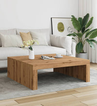 Couchtisch Artisan-Eiche 100x100x35 cm Holzwerkstoff