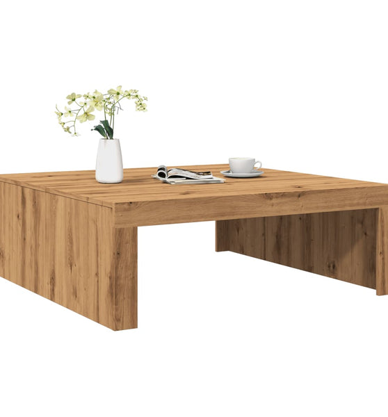 Couchtisch Artisan-Eiche 100x100x35 cm Holzwerkstoff