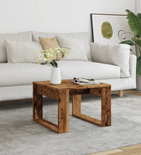 Beistelltisch Altholz-Optik 50x50x35 cm Holzwerkstoff