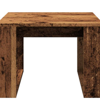 Beistelltisch Altholz-Optik 50x50x35 cm Holzwerkstoff