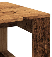 Beistelltisch Altholz-Optik 50x50x35 cm Holzwerkstoff