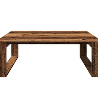 Couchtisch Altholz-Optik 100x100x35 cm Holzwerkstoff