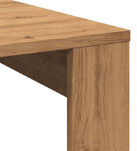 Couchtisch Artisan-Eiche 100x100x35 cm Holzwerkstoff