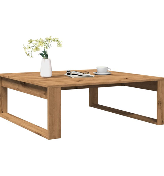 Couchtisch Artisan-Eiche 100x100x35 cm Holzwerkstoff