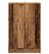 Schuhschrank Altholz-Optik 60x35x92 cm Holzwerkstoff