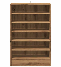 Schuhschrank Artisan-Eiche 60x35x92 cm Holzwerkstoff