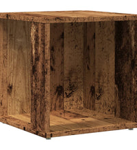 Beistelltisch Altholz-Optik 33x33x34 cm Holzwerkstoff