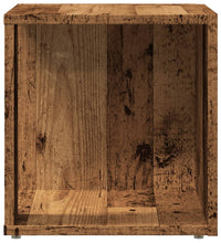 Beistelltisch Altholz-Optik 33x33x34 cm Holzwerkstoff