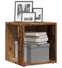 Beistelltisch Altholz-Optik 33x33x34 cm Holzwerkstoff