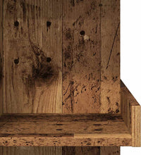 Bartisch mit Regal Altholz-Optik 100x48x101,5 cm