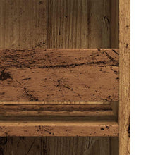 Bartisch mit Regal Altholz-Optik 102x50x103,5 cm