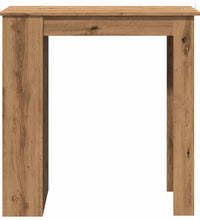 Bartisch mit Regal Artisan-Eiche 102x50x103,5 cm