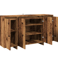 Sideboard Altholz-Optik 135x41x75 cm Holzwerkstoff