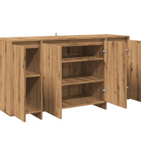 Sideboard Artisan-Eiche 135x41x75 cm Holzwerkstoff