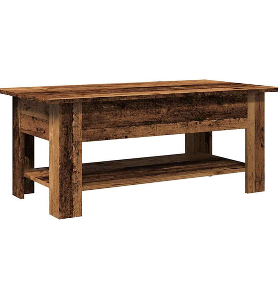 Couchtisch Altholz-Optik 102x55x42 cm Holzwerkstoff