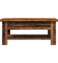 Couchtisch Altholz-Optik 102x55x42 cm Holzwerkstoff