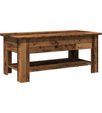 Couchtisch Altholz-Optik 102x55x42 cm Holzwerkstoff