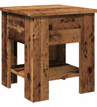 Couchtisch Altholz-Optik 40x40x42 cm Holzwerkstoff