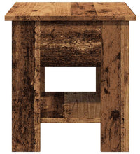 Couchtisch Altholz-Optik 40x40x42 cm Holzwerkstoff