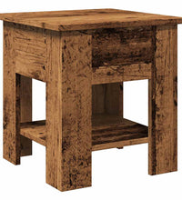 Couchtisch Altholz-Optik 40x40x42 cm Holzwerkstoff