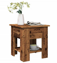 Couchtisch Altholz-Optik 40x40x42 cm Holzwerkstoff