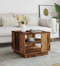 Couchtisch Altholz-Optik 55x55x42 cm Holzwerkstoff