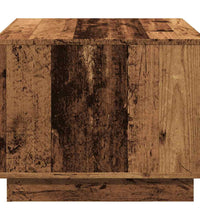 Couchtisch Altholz-Optik 55x55x42 cm Holzwerkstoff