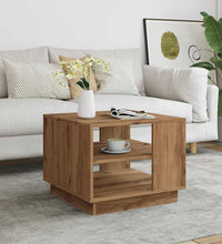 Couchtisch Artisan-Eiche 55x55x42 cm Holzwerkstoff