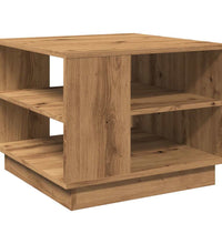 Couchtisch Artisan-Eiche 55x55x42 cm Holzwerkstoff