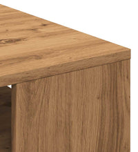 Couchtisch Artisan-Eiche 55x55x42 cm Holzwerkstoff