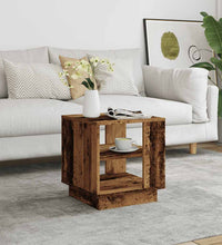 Couchtisch Altholz-Optik 40x40x43 cm Holzwerkstoff