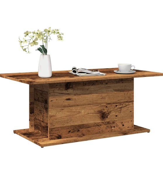 Couchtisch Altholz-Optik 102x55,5x40 cm Holzwerkstoff