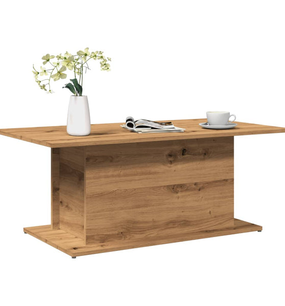 Couchtisch Artisan-Eiche 102x55,5x40 cm Holzwerkstoff