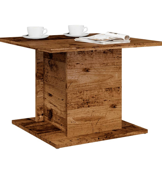 Couchtisch Altholz-Optik 55,5x55,5x40 cm Holzwerkstoff