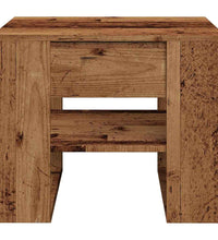 Couchtisch Altholz-Optik 55,5x55x45 cm Holzwerkstoff