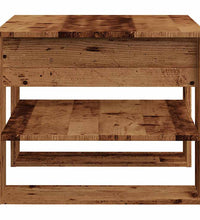 Couchtisch Altholz-Optik 55,5x55x45 cm Holzwerkstoff