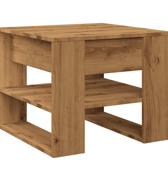 Couchtisch Artisan-Eiche 55,5x55x45 cm Holzwerkstoff