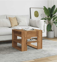 Couchtisch Artisan-Eiche 55,5x55x45 cm Holzwerkstoff