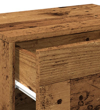 Wand-Nachttische 2 Stk. Altholz-Optik