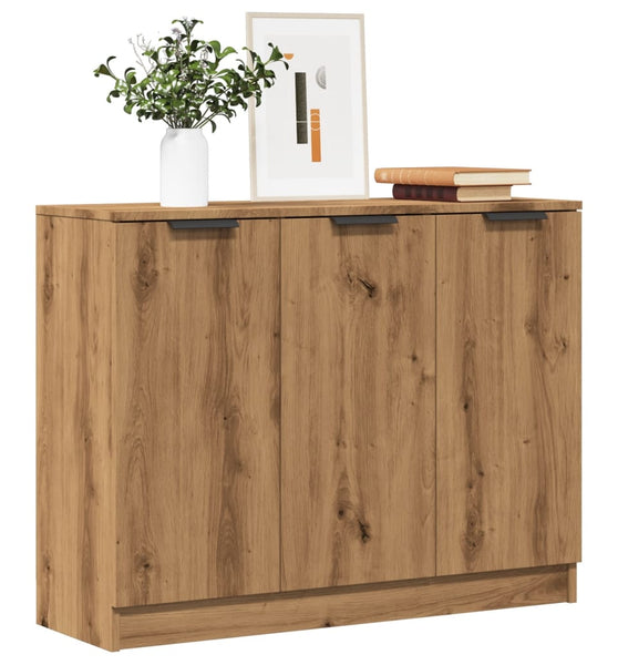 Sideboard Artisan-Eiche 90,5x30x70 cm Holzwerkstoff