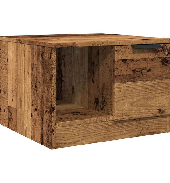 Couchtisch Altholz-Optik 50x50x36 cm Holzwerkstoff