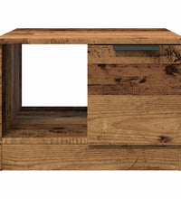 Couchtisch Altholz-Optik 50x50x36 cm Holzwerkstoff