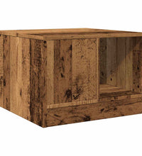 Couchtisch Altholz-Optik 50x50x36 cm Holzwerkstoff