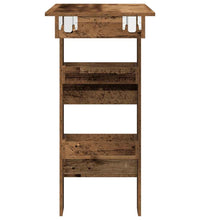 Wand-Bartisch Altholz-Optik 102x45x103,5 cm Holzwerkstoff